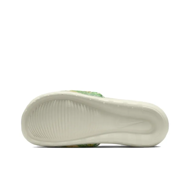 Nike Victori One Slide Sea Glass Sail Black Women's-4