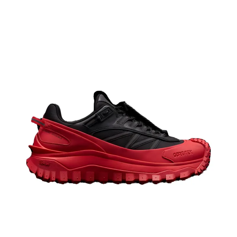 Moncler Trailgrip Gore-Tex Black Red-1