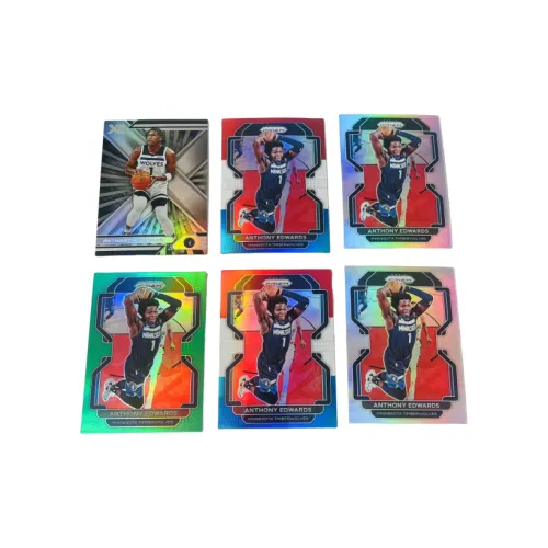 PANINI Anthony Edwards Timberwolves Refringence Player Card Product Access Sports Cards 6 Pcs