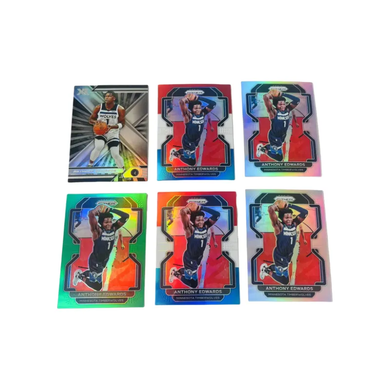 PANINI Anthony Edwards Timberwolves Refringence Player Card Product Access Sports Cards 6 Pcs-0