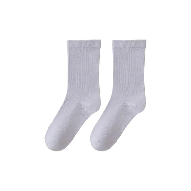 PLAN IN Mid Calf Socks Women's Box 5 Pack-11