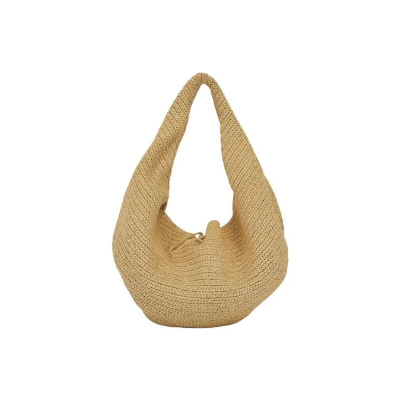 KHAITE The Large Olivia Raffia Shoulder Bag-1