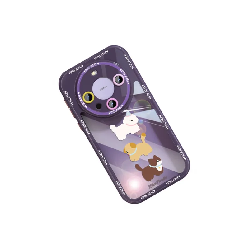 Sen Dog Acrylic Material Transparent Cute Niche Phone Cases Applicable To Huawei Mate60Pro/50/40-4