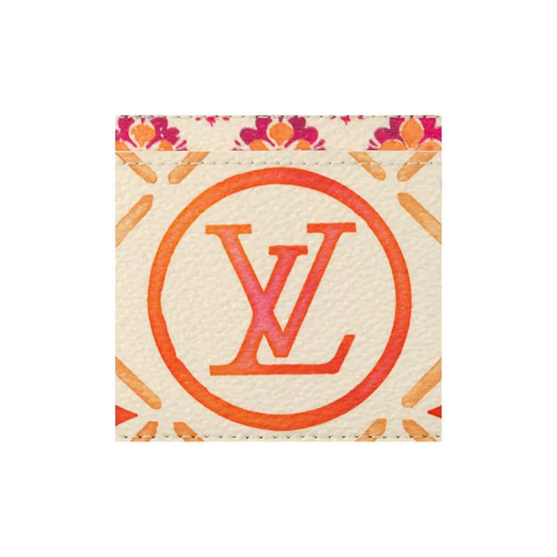 LOUIS VUITTON Card Holder Coral-3