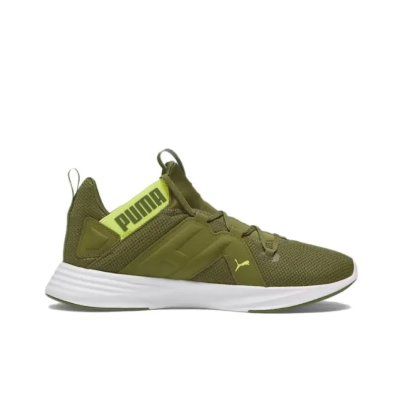 PUMA Contempt Demi Anti Slip Wear Resistant Low Top Training Shoes Men's Green White-1