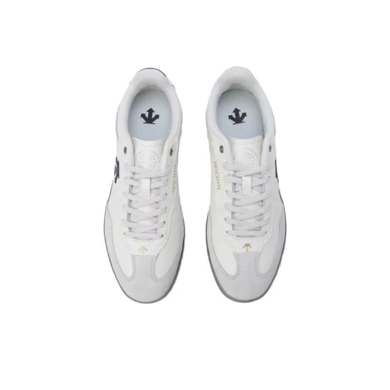 DESCENTE Balance Breathable Moisture Wicking Low Top Skateboard Shoes Unisex Beige Black-3