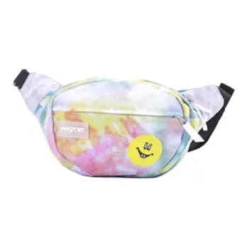 JanSport Polyester Shoulder Bag, Sling Bag, Fanny Pack Small Size Women's Multicolor