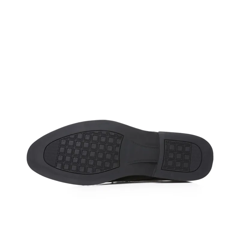 Poitulas Men's Casual Shoes Men Low Top Black-4