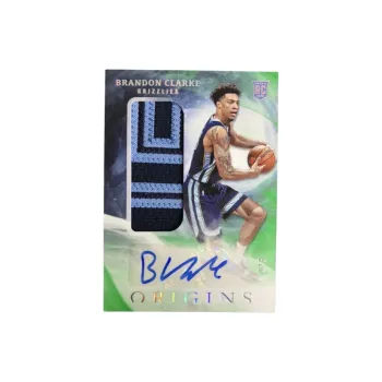 PANINI Clarke 2019 20 Origins Grizzlies Rookie RPA Patch Signature Card 4/5 Edition Star Card Pass Sports Cards 1 Pc