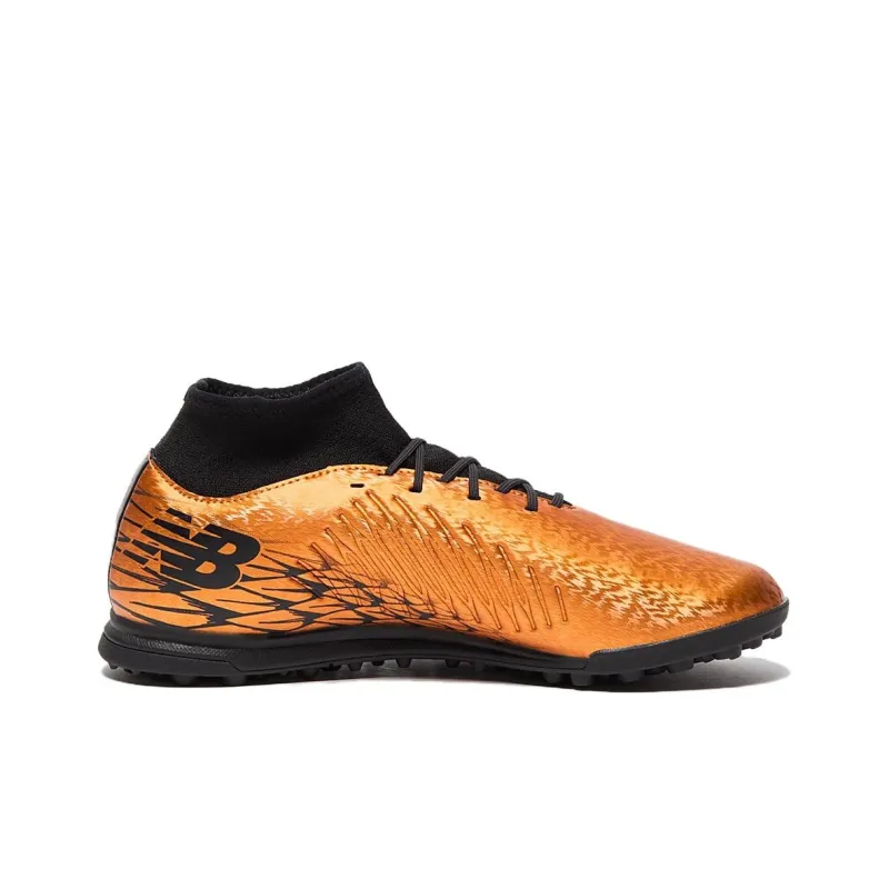New Balance Tekela V4 Soccer Shoes Unisex Low Top Orange Black-1