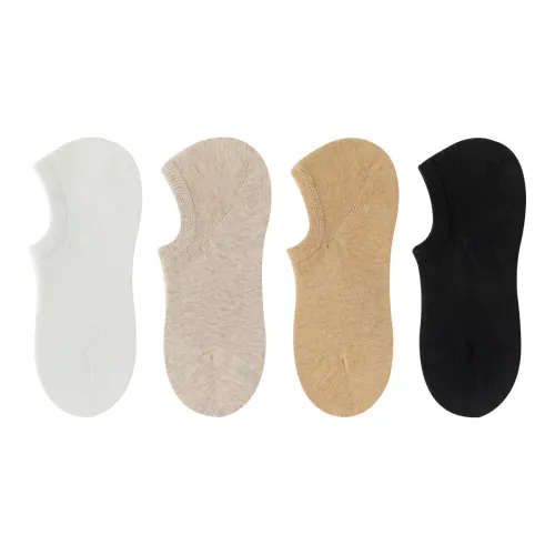 XXLLG No Show Socks Women's 4 Pack