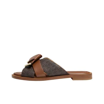 MICHAEL KORS MK Addison Stylish Sandal Women's Dark Brown