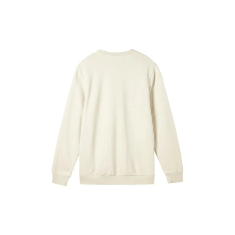 PUMA ESS CREW SWEAT FL Sweatshirt Men's Snow White-1