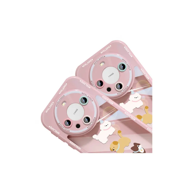 Sen Dog Acrylic Material Transparent Cute Niche Phone Cases Applicable To Huawei Mate60Pro/50/40-11