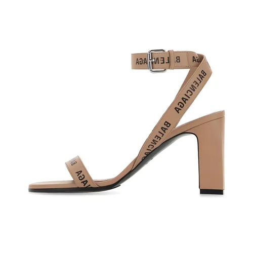 Balenciaga Afterhour High Heels Women's Camel