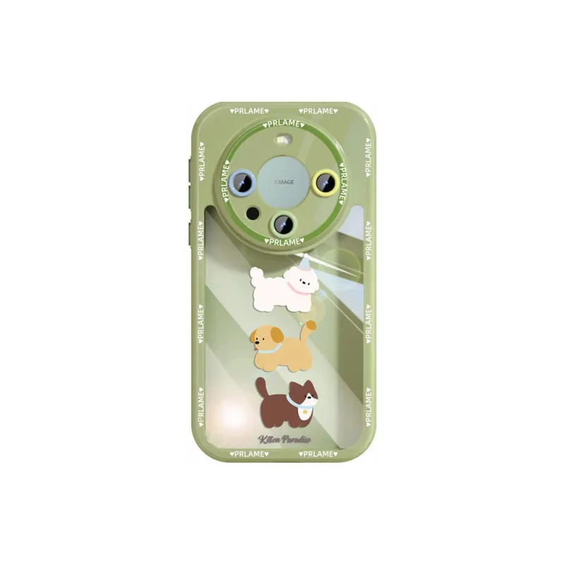 Sen Dog Acrylic Material Transparent Cute Niche Phone Cases Applicable To Huawei Mate60Pro/50/40-12