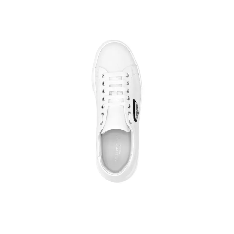 PHILIPP PLEIN Low Top Casual Shoes Unisex White-3