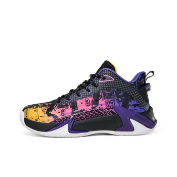 ANDEZHANMUSI Cushioning, Breathable, Slip Resistant Low Top Cushioning Technology Basketball Shoes Unisex