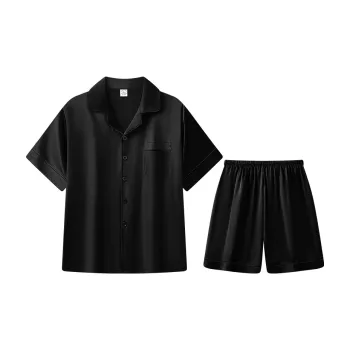 Lan Miao Pajama Set Men's Black