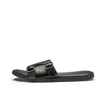 Brounvanm Slide Slippers Men Black/Brown