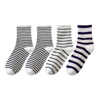 XXLLG Mid-Calf Socks Women's 4 Pack
