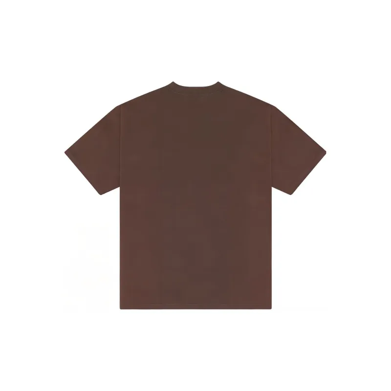 Drew House FW23 T Shirt Unisex Brown-1