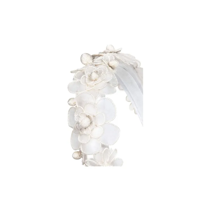 Jennifer Behr Susanna Floral-appliquéd Headband-1