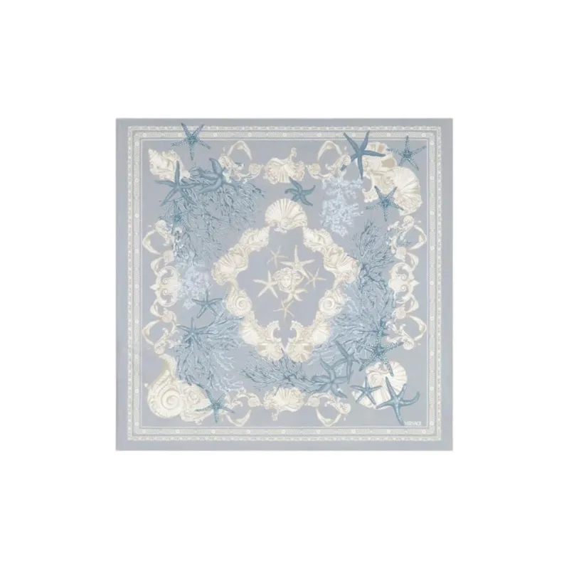 VERSACE Barocco Sea Silk Foulard-0