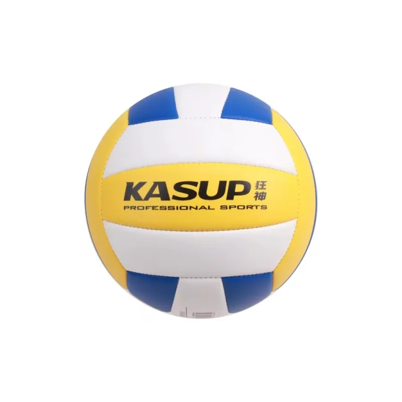 KASUP PVC Size 4 Volleyball Unisex Blue Yellow White-2