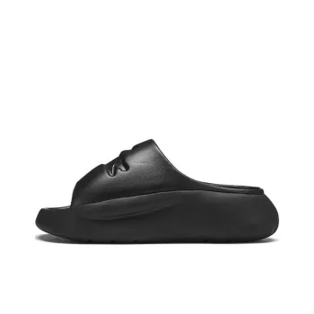 LACOSTE Rubber Sole Abrasion Resistant Slide Slippers Men's Black