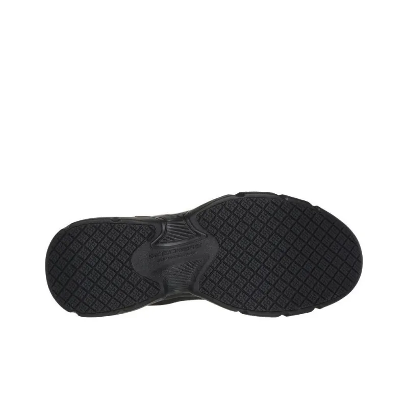 Skechers Work Anti Slip Wear Resistant Low Top Casual Running Shoes Men's Black-3