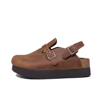East Garden Works Cork Sole Odor-Resistant Slip-Resistant Antibacterial Wrap-toe Slippers Unisex