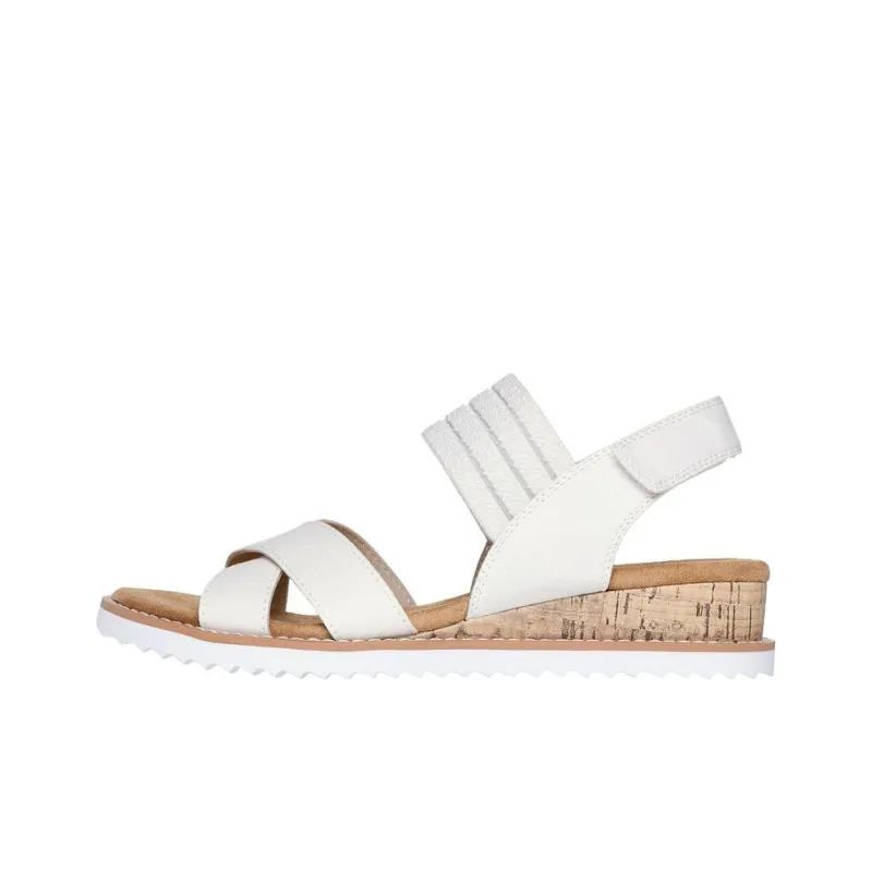 Skechers DESERT KISS Beach Sandals Women's Ecru-0