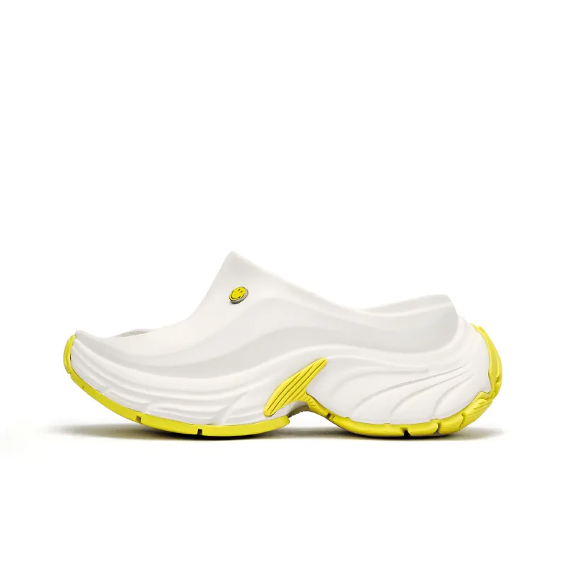SMILEY Starfish Collection Slide Slippers Women's Wave White-0