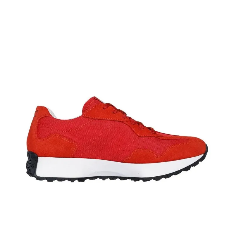 Skechers MARK NASON Anti-Slip And Wear-Resistant Breathable Low-Top Casual Running Shoes Women's Red-1