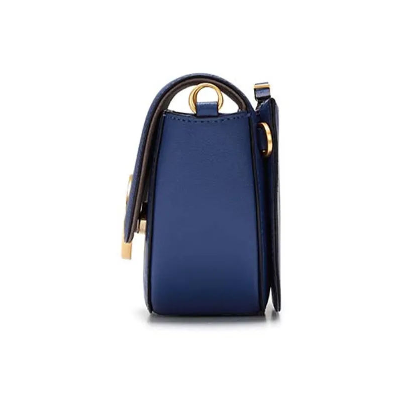 ORYANY Leather Shoulder Bag Crossbody Bag Women's Dark Blue-5
