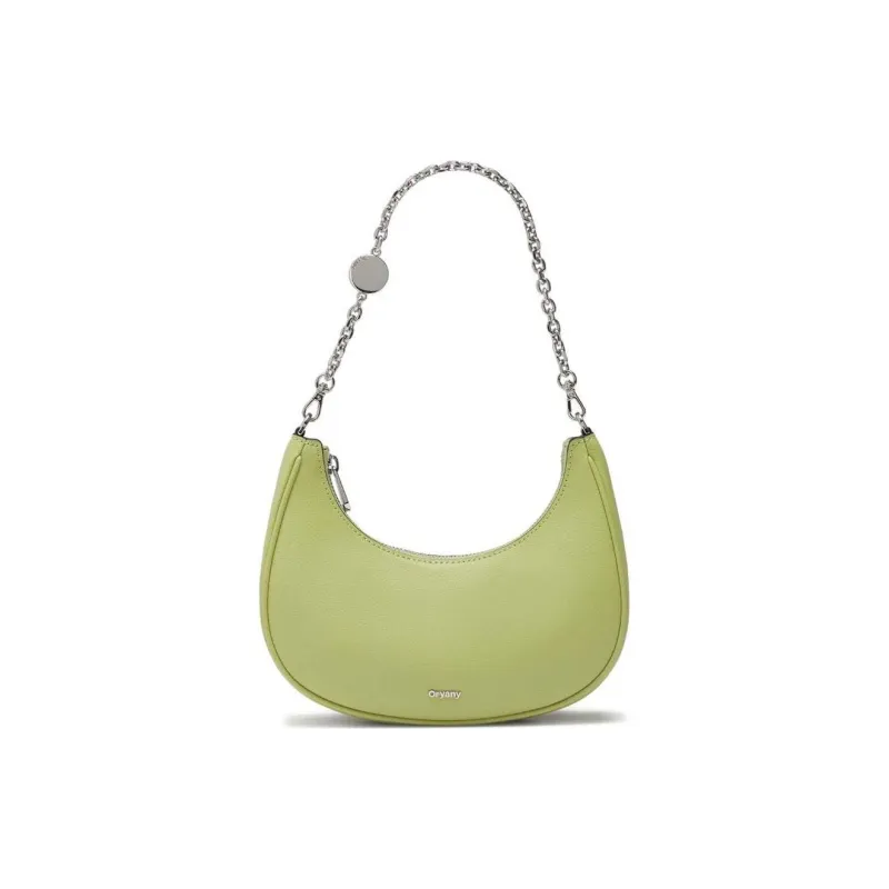 ORYANY Cow Leather Portable Crossbody Bag Shoulder Bag Women's Green-4