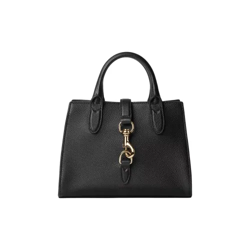 GUCCI Leather Shoulder Bag Crossbody Bag Handbag Small Size Women's Black
