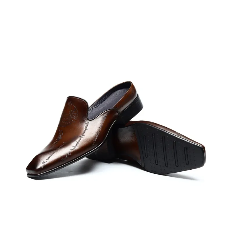 ASTON M.JAZZ Wrap toe Slippers Men's-13