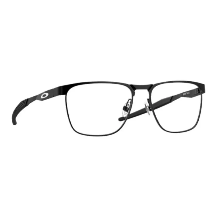 Oakley Metal Square Eyeglass Frames Men's Black-1