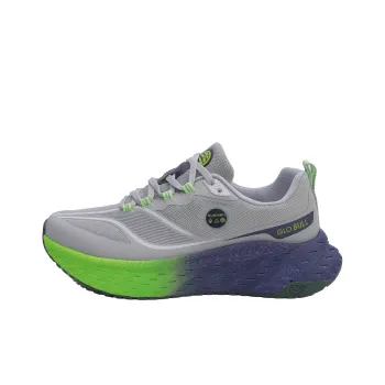 GLO BULL Running Shoes Unisex Low-Top Gray Green Blue