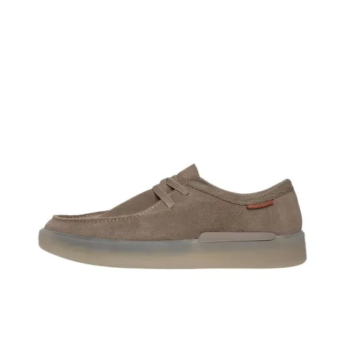 Skechers Relaxed Fit Lifestyle Shoes Men Low-Top Taupe