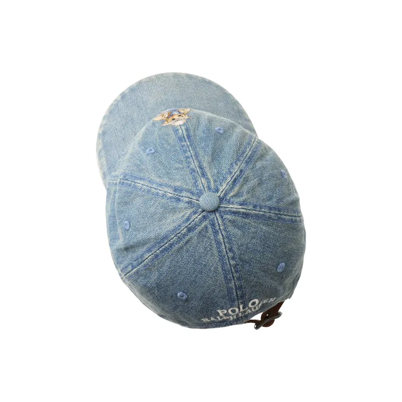 Polo Ralph Lauren Cotton Baseball Caps Unisex Blue-2