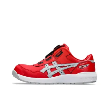 Asics Winjob Anti Slip And Wear Resistant Lightweight Low Top Running Shoes Unisex Red Gray