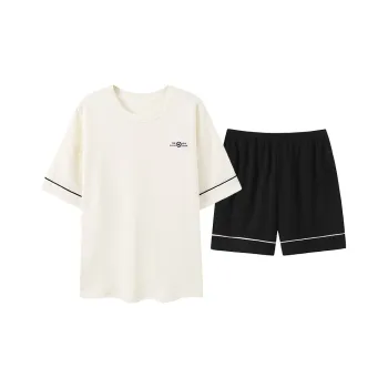 Close fitting Areas Pajama Set Women's Image Color