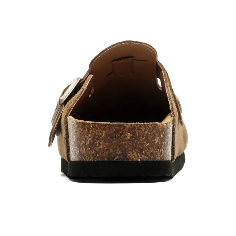 BUFFALO BOUND Composite Sole Quiet Abrasion Resistant Wrap toe Slippers Unisex-3