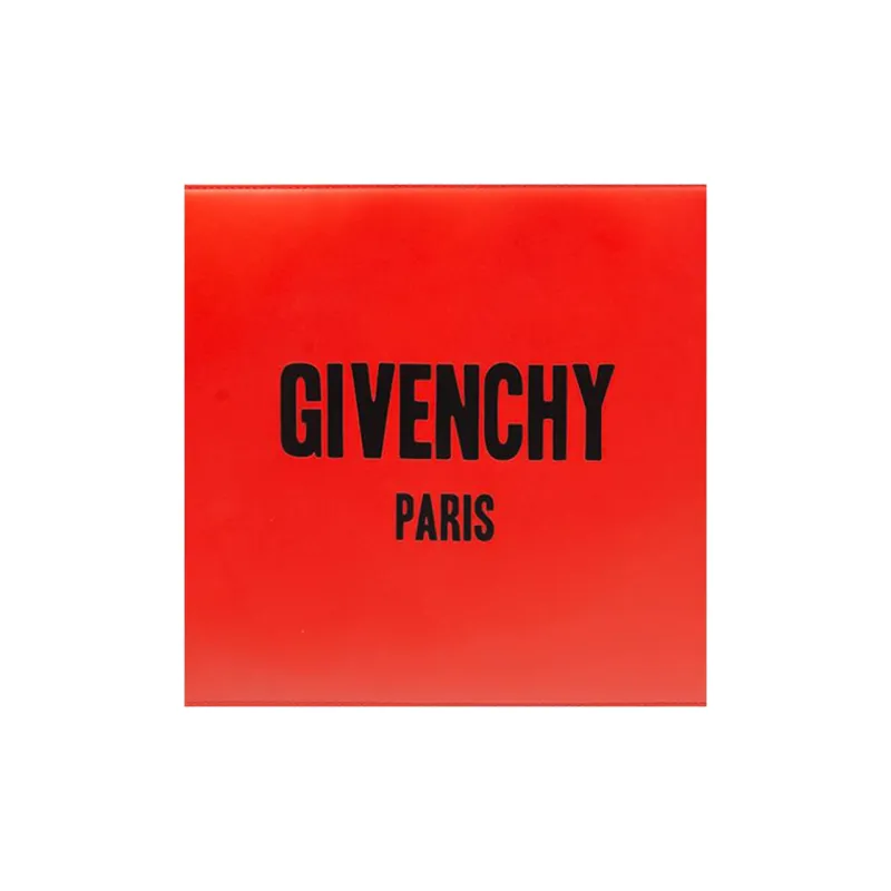 GIVENCHY Cow Leather Clutch Women's Red-4