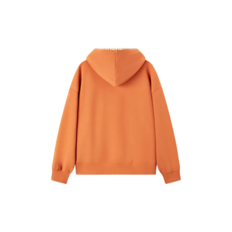 EICHITOO Sweatshirt Women's Dark Orange-1