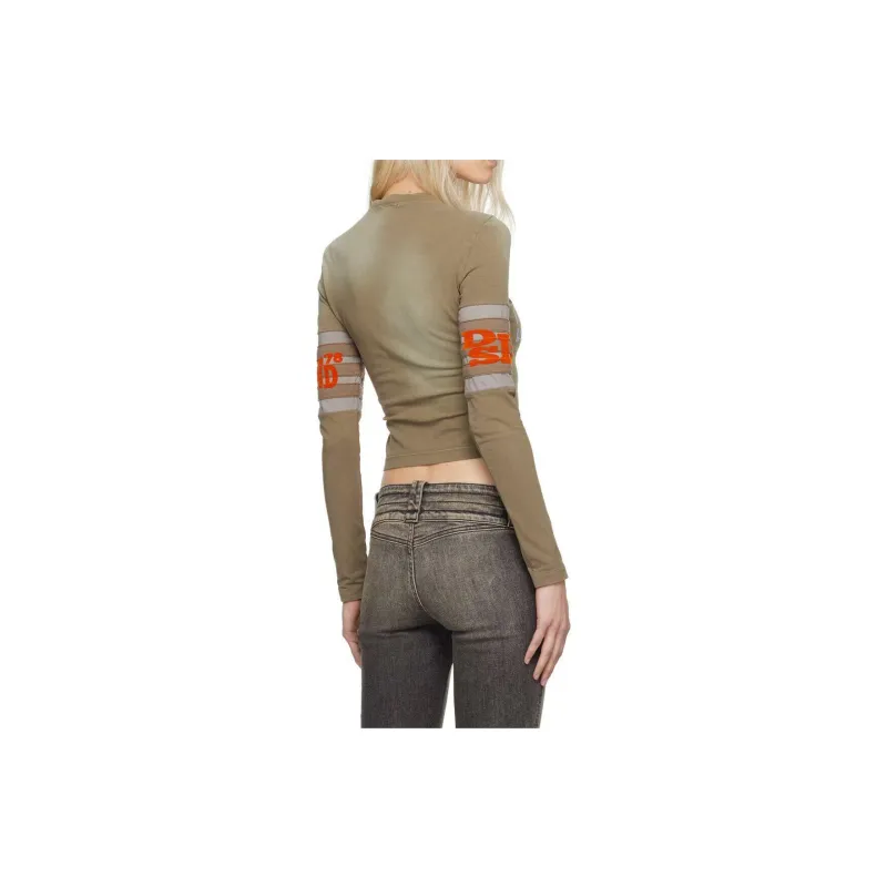 DIESEL T Shirts Women's Brown-2