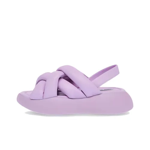 STEVE MADDEN Strap Rounded 4.5cm Women's Purple